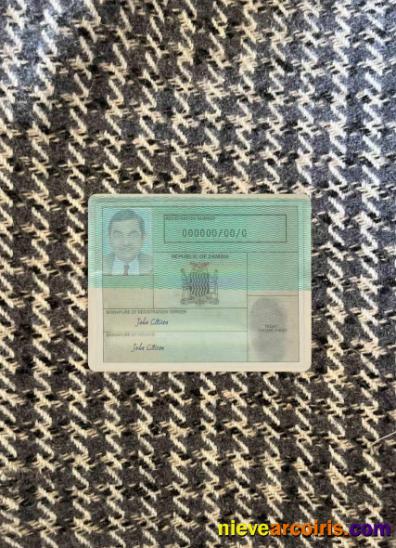 Zambia national registration card photolook